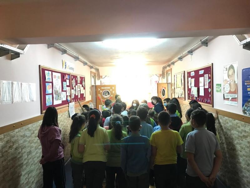 Kasımlı Ortaokulun yürüttüğü “e-Twinning “projesinde sona gelindi
