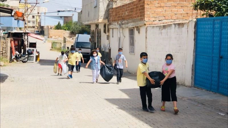 Minik iklim muhafızları iş başında
