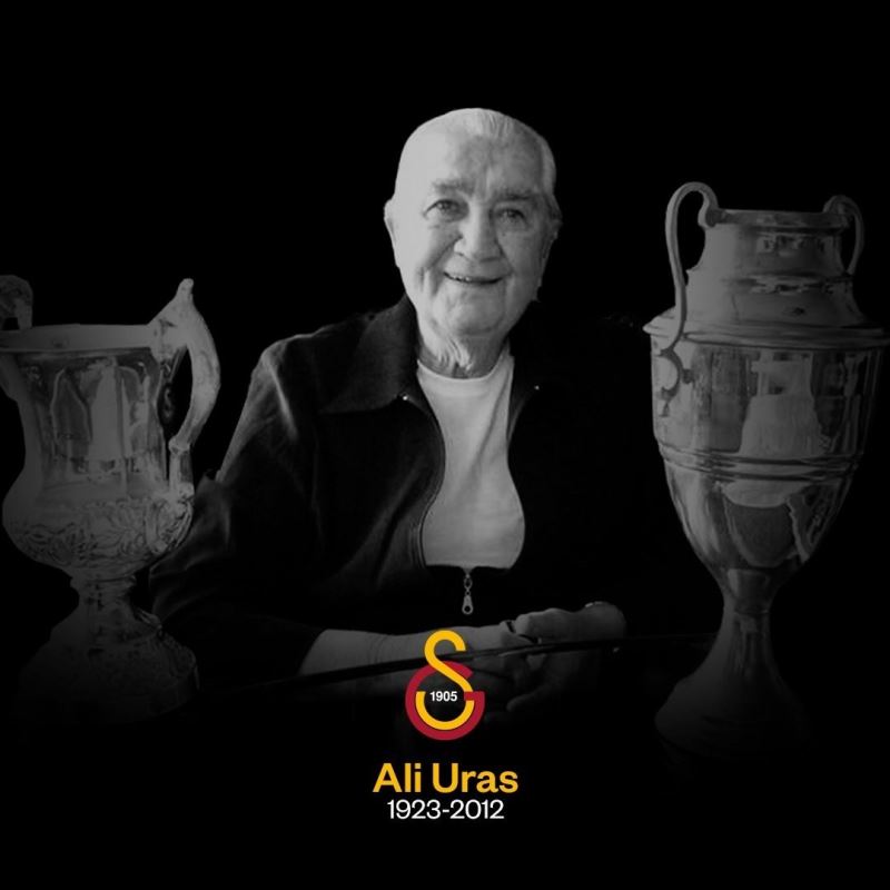 Galatasaray’dan Ali Uras için anma mesajı
