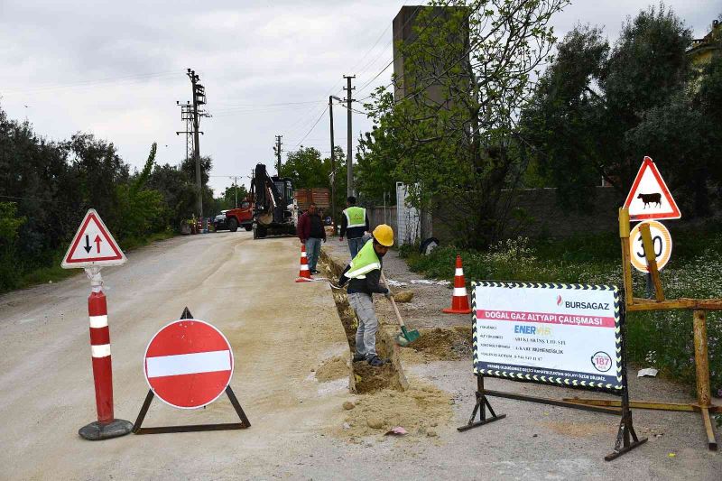 İznik’in o mahallelerine de doğalgaza kavuşuyor
