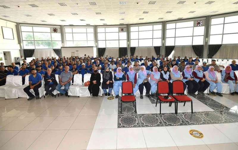 Osmangazi Temizlik ve Park Bahçeler personeline ‘Şüpheli paket’ eğitimi
