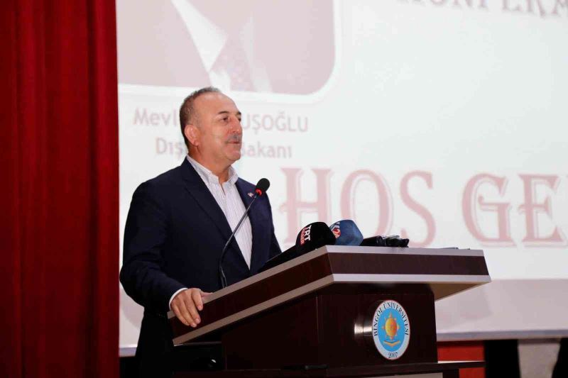 Dışişleri Bakanı Çavuşoğlu: 