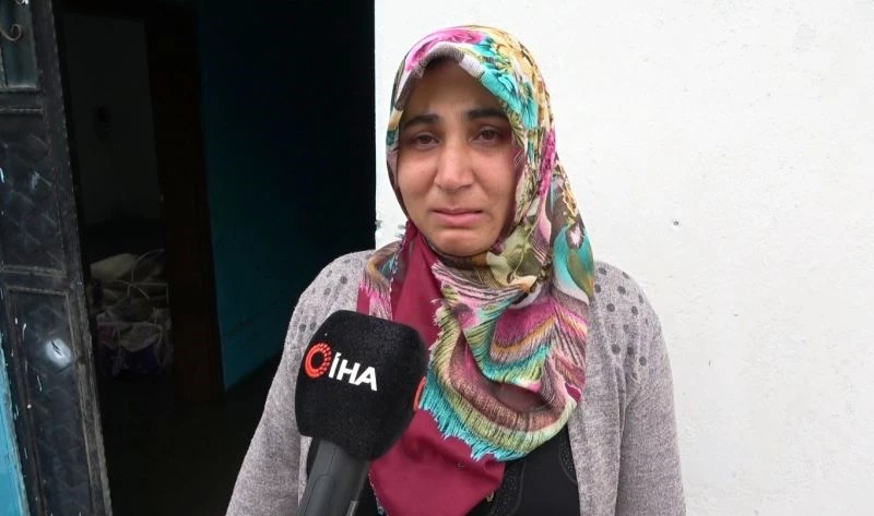 Çocuklarını selde kurtaran anne o anları gözyaşı dökerek anlattı
