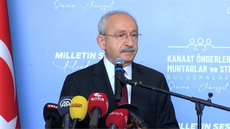 CHP lideri Kılıçdaroğlu: “Güvenlik güçlerine saldırmak doğru değil”