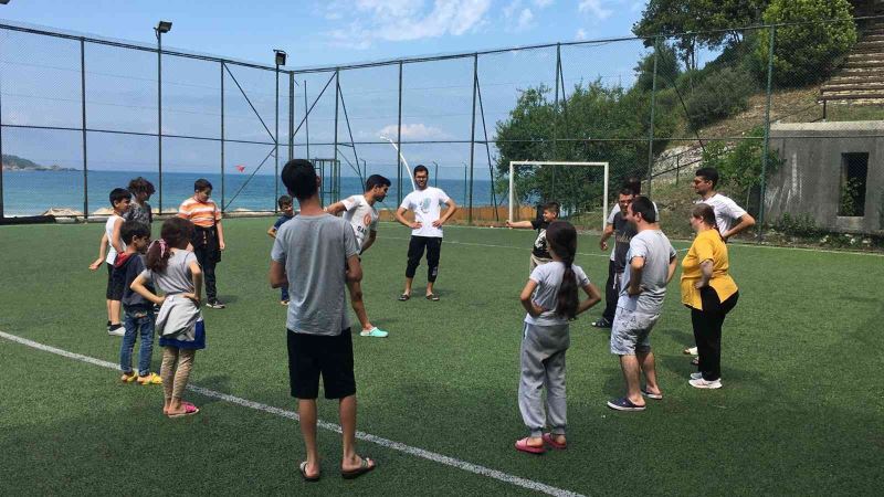 Engelli Bireyler Beyoğlu Belediyesi’nin Kefken Kampında yazın tadını çıkartıyor
