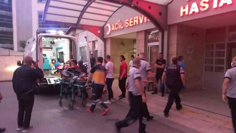 Yengesine merdivende pusu kurup kurşun yağdırdı
