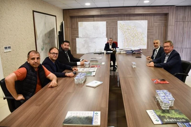 Karabük Gazeteciler Cemiyeti’nden Başkan Vergili’ye ziyaret
