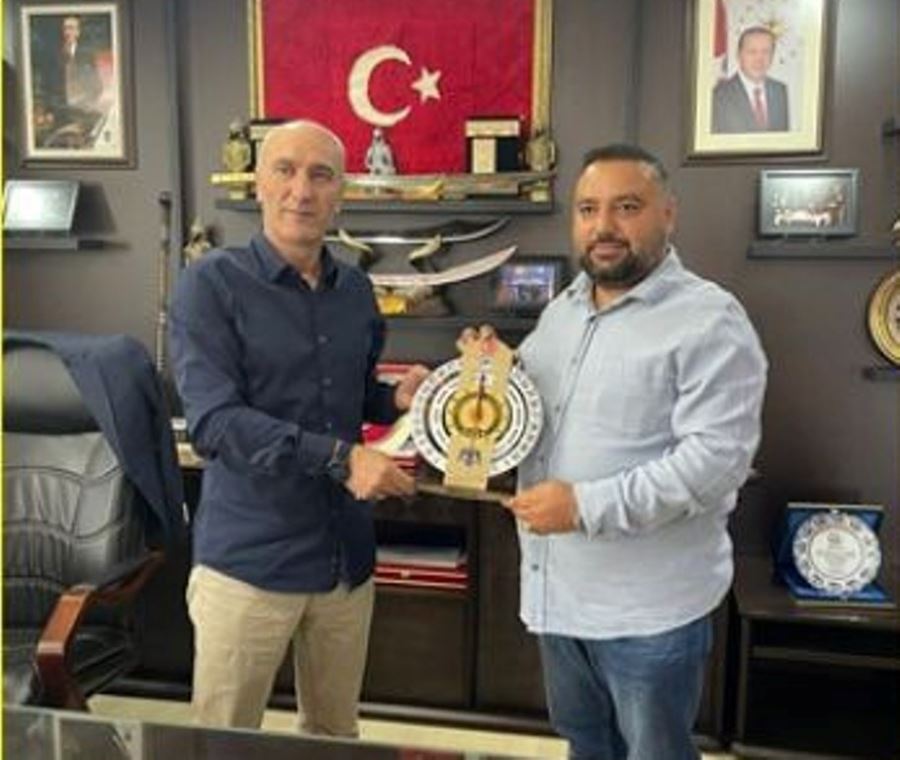Gazeteci Ferhat Aydoğan, Ahmet Okumuş’u Ziyaret Etti