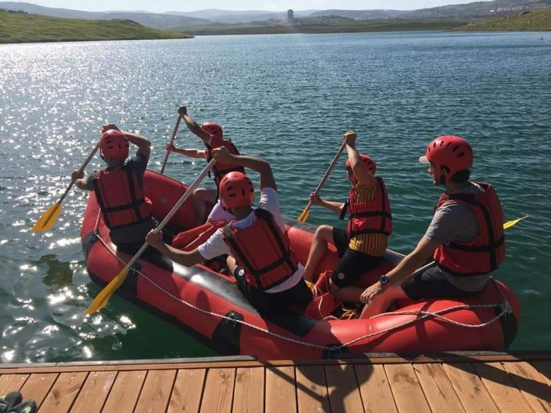 Çekerekli öğrenciler Türkiye Rafting Şampiyonasına iddialı hazırlanıyor
