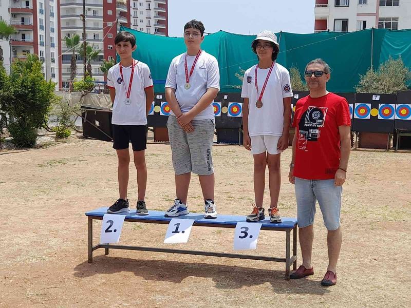 Nokta Okçuluk Mersin’den kulüpler şampiyonasında 3’ü birincilik 9 madalya
