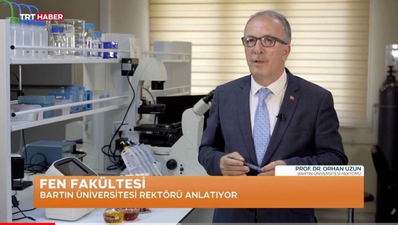 Bartın Üniversitesi, TRT Haber “Eğitim Editörü” programında anlatıldı
