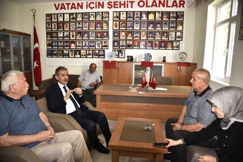 Vali Akkoyun: “Şehit ailelerimiz ve gazilerimiz bizim en önemli değerlerimizdir”
