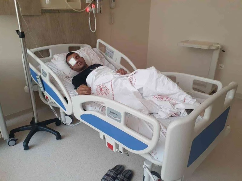 Yüzde 40 engelli adamı öldüresiye dövüp gözünden ettiler
