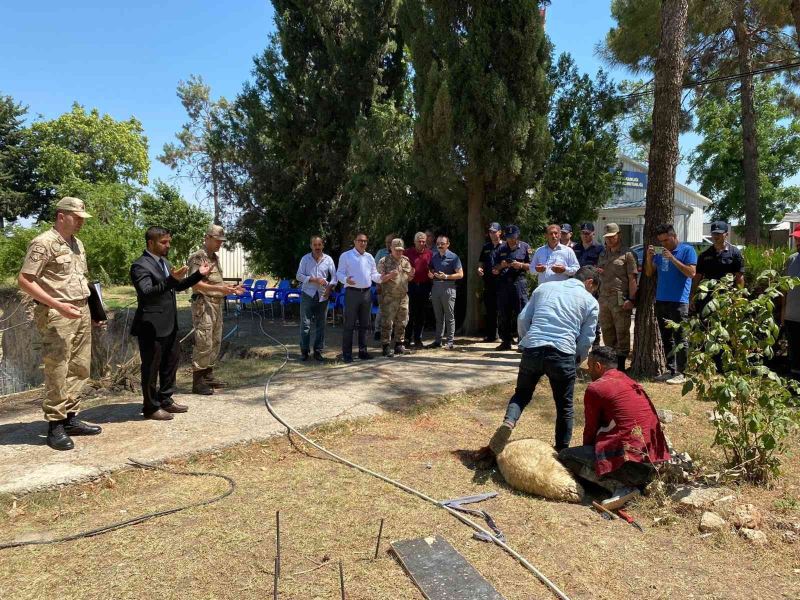 Samsat Jandarma Hizmet Binasının temeli atıldı
