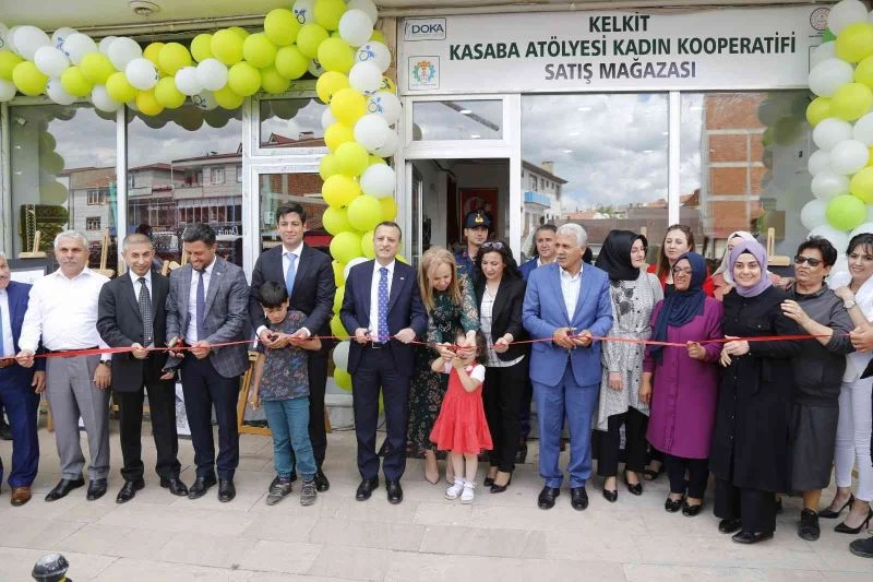 Kasaba Atölyesi Kelkit’te hizmete girdi
