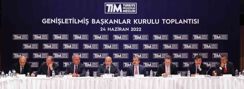 Merkez Bankası Başkanı Şahap Kavcıoğlu’ndan TİM’e ziyaret
