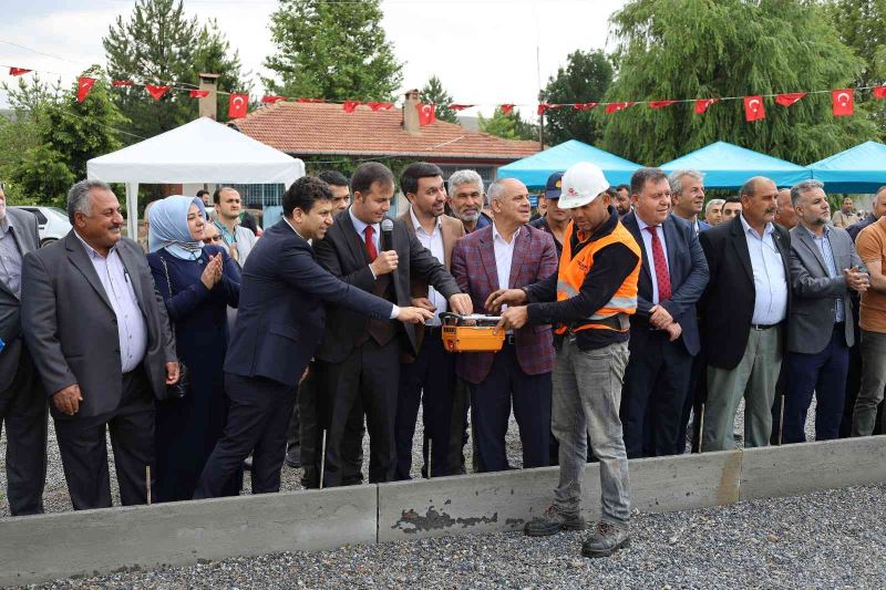 Yahyalı’da Yerköy Cami Temeli Atıldı
