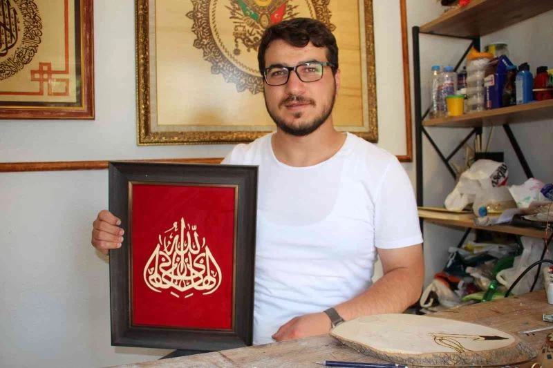 Sabretmeyi naht sanatıyla öğrendi
