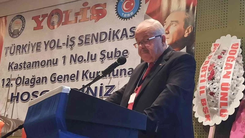 Yol-İş Sendikasında Mehmet Çelik, güven tazeledi
