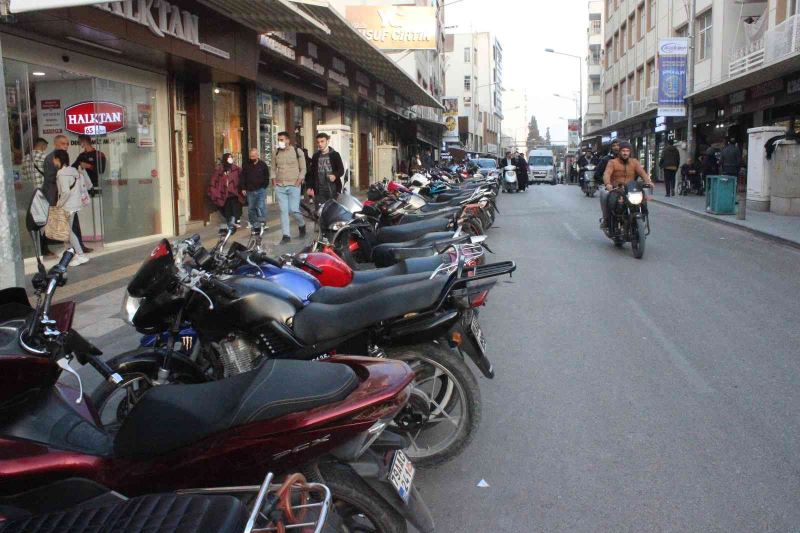 Kilis’te trafikteki araçların yarısı motosiklet
