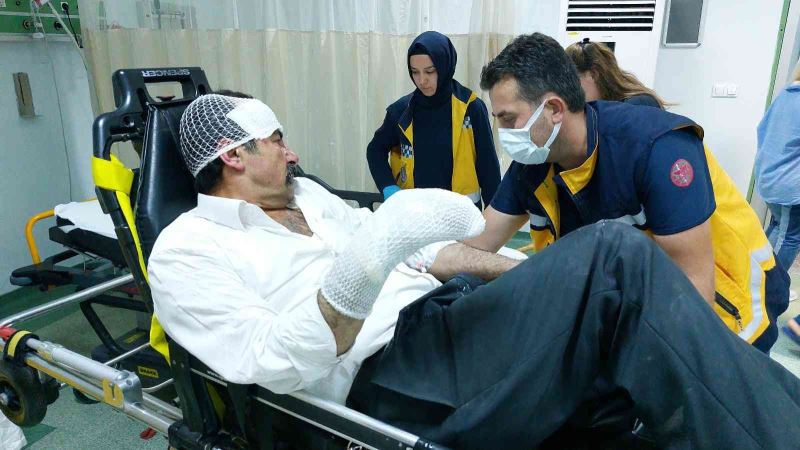 Samsun’da tüpün parlamasıyla alevler içinde kalan şahıs yaralandı
