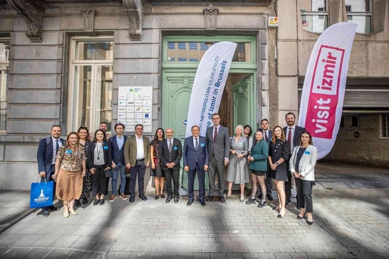 Brüksel’de İzmir Evi açıldı
