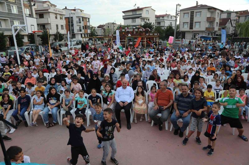 Bu şenlik Darıcalı çocukların yüzünü güldürüyor
