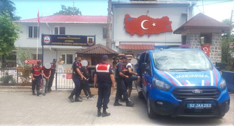 Ordu’da maskeli hırsızlık olayının failleri tutuklandı
