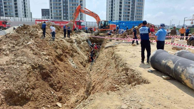 Başakşehir’de inşaat alanında göçük: 1 işçi öldü
