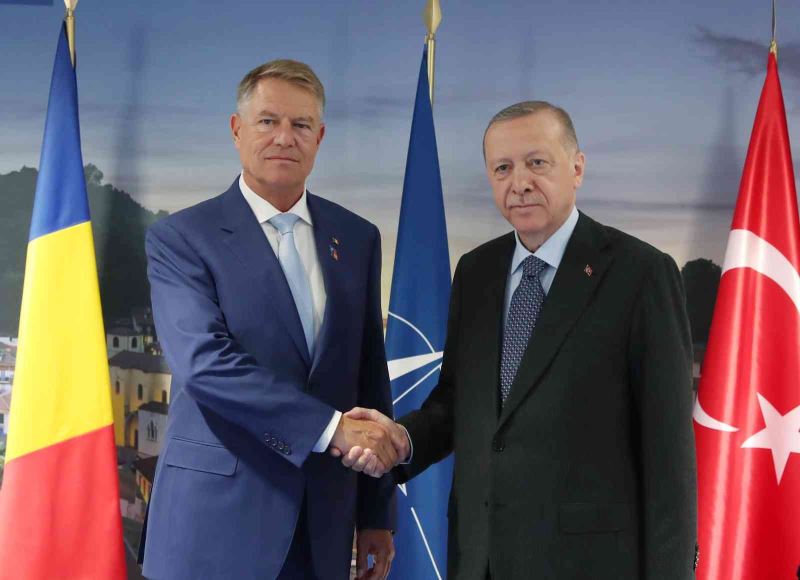 Cumhurbaşkanı Erdoğan, Romanyalı mevkidaşı Iohannis ile görüştü
