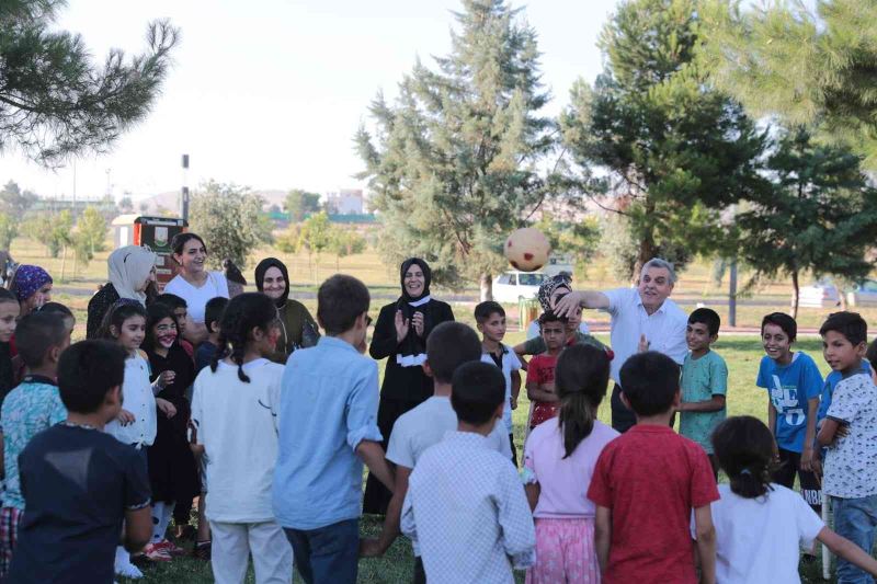 Unutulmaya yüz tutmuş sokak oyunları Şanlıurfa’da yaşatıldı
