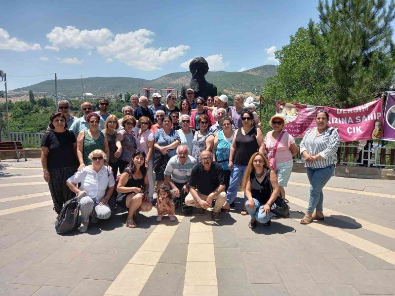 Tunceli gezisine çıkan Alevi vatandaşlardan Başkan Tarhan’a teşekkür
