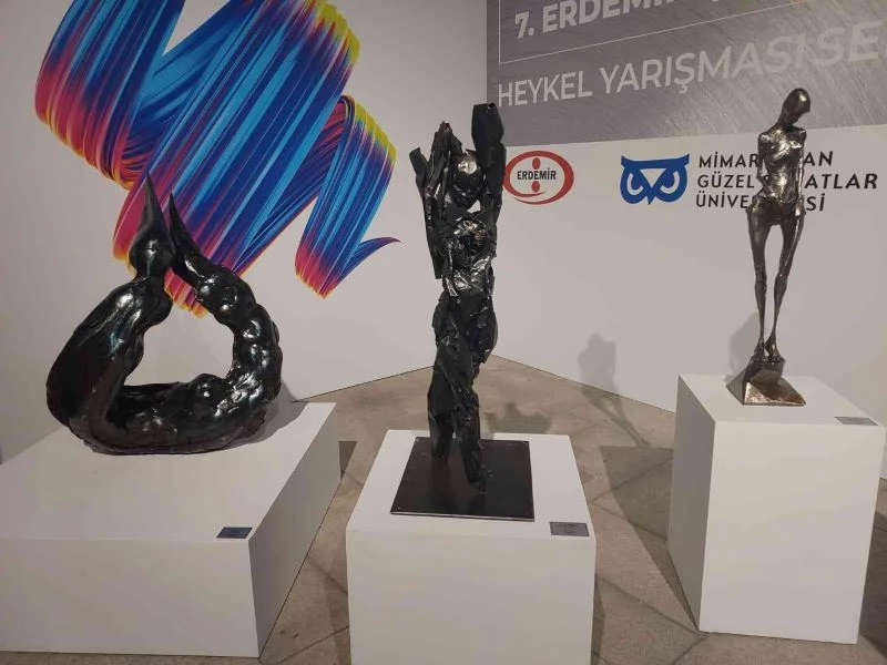 Çeliği sanatla buluşturanlar ödüllendirildi
