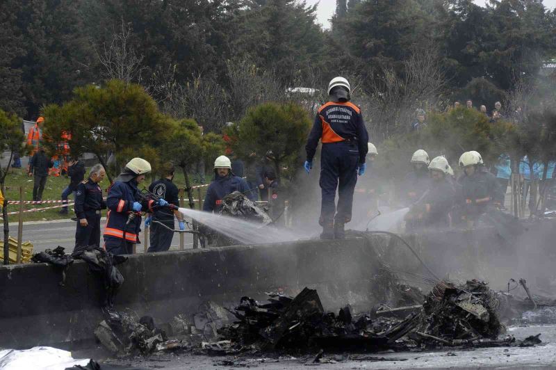 Büyükçekmece’de 7 kişinin öldüğü helikopter kazasına ilişkin fezleke hazırlandı
