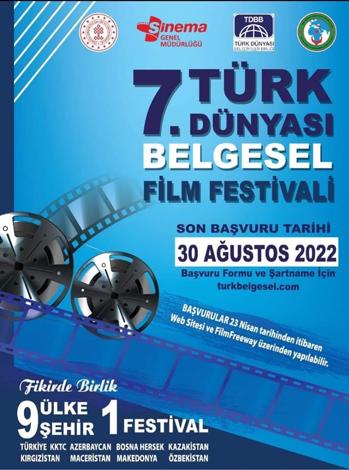 7.Türk Dünyası  Belgesel Film Festivali İçin Müracaatlar Başladı