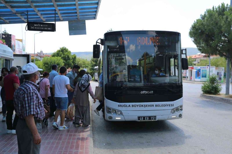 Muğla Büyükşehir nüfusunun 236 katı yolcu taşıdı
