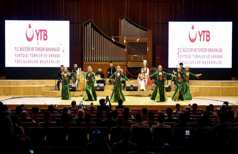 Otağ Türk Dünyası Müzik Topluluğu, YTB’nin desteğiyle Ankara’da sahne aldı
