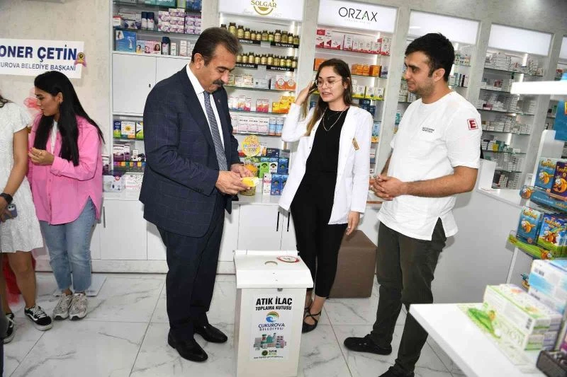 Çukurova’da atık ilaçlar toplanıyor
