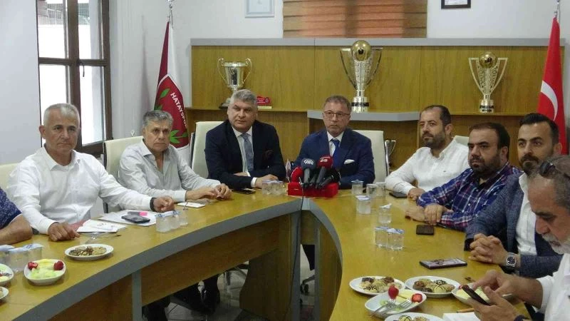 Hatayspor Basın Sorumlusu Özat: 