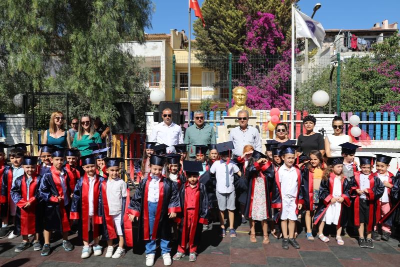 Didim Belediyesi Kreşi’nin öğrencileri karnelerini aldı
