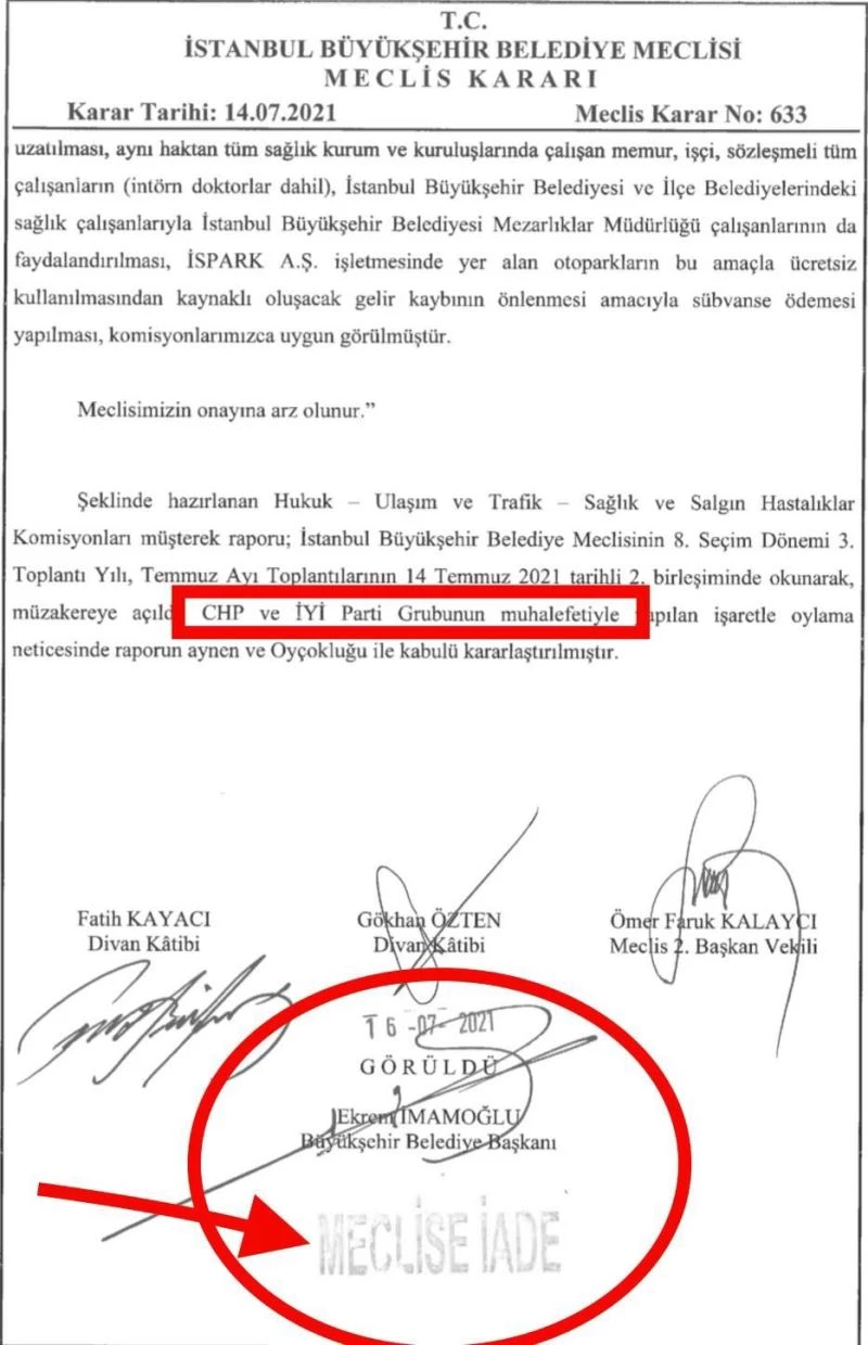 Göksu’dan İBB Başkanı’nın ‘sağlıkçıların ücretsiz ulaşım hakkıyla ilgili teşekkür’ paylaşımına tepki
