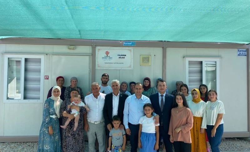 Elazığ’da kalan Ahıska Türkleri bayramlaştı
