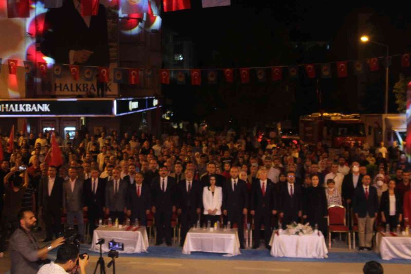 Çankırı’da binlerce vatandaş 15 Temmuz Demokrasi ve Milli Birlik Günü’nde sokaklara akın etti
