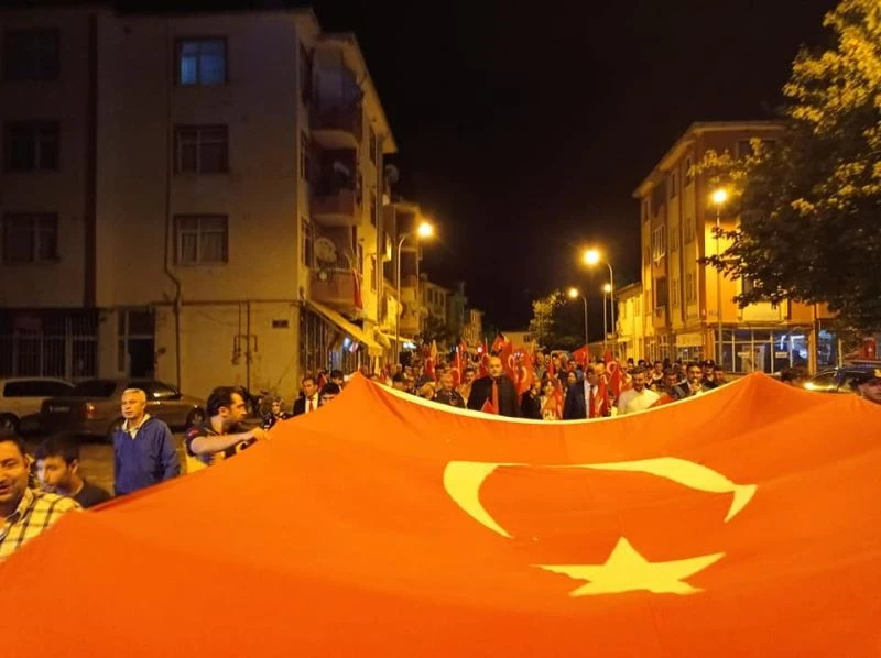Çavdarhisar’da 15 Temmuz demokrasi ve milli birlik günü anma programı coşkulu geçti
