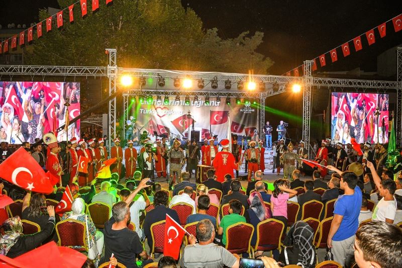 Demokrasi Bayramı’na Malatya’da yoğun katılım
