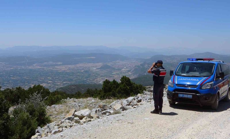 Muğla Jandarması orman yangını teyakkuzunda
