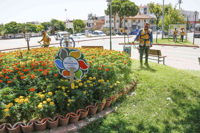 Aydın Büyükşehir’den Sultanhisar’da yaz temizliği
