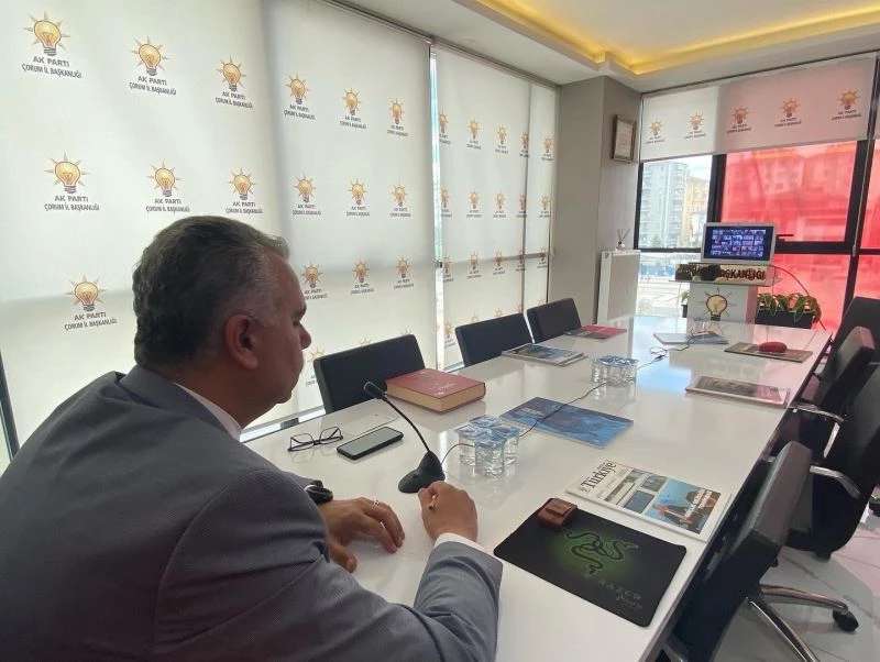 Ahlatcı, İl başkanları toplantısına katıldı
