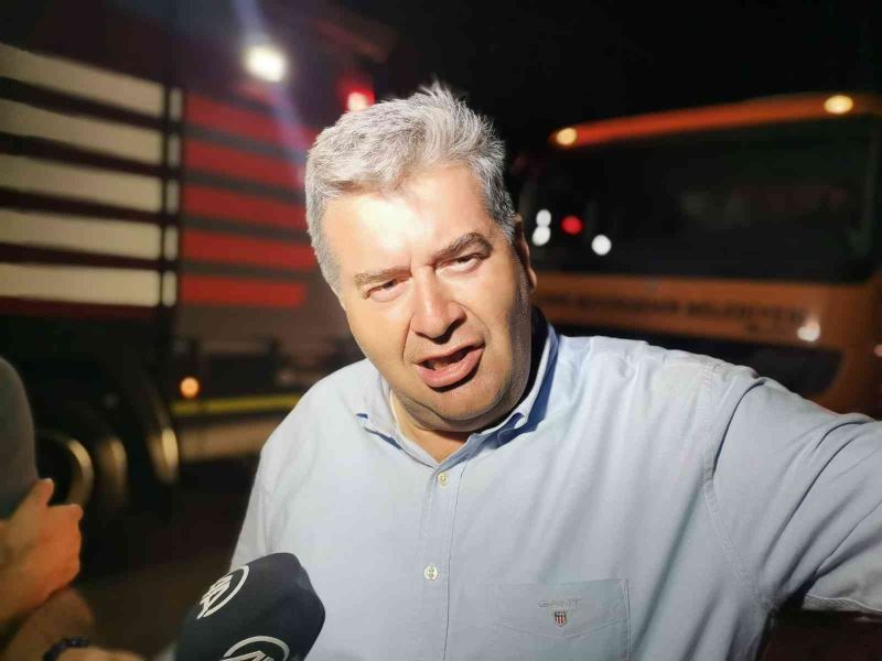 Çeşme Belediye Başkanı Oran: “Bölgede soğutma çalışmaları devam ediyor”
