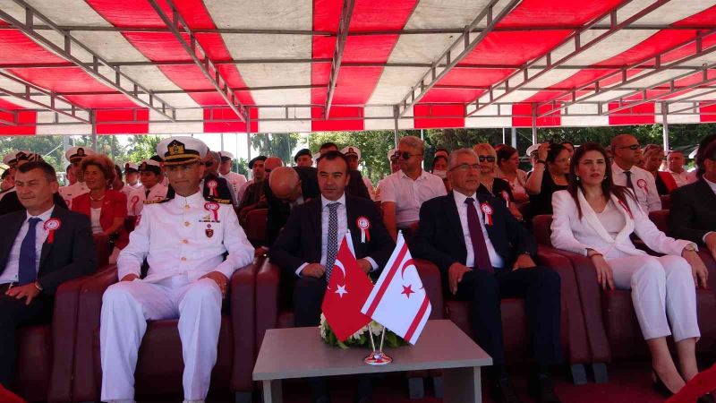 Kıbrıs Barış Harekatı’nın 48. yıldönümü Mersin’de törenle kutlandı
